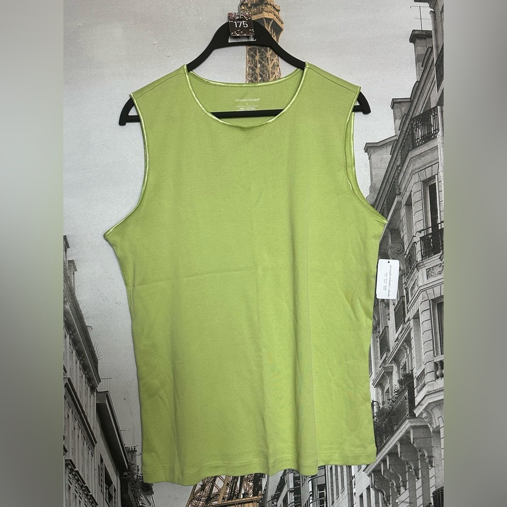 175. Christopher & Banks Tank Top NWT 100% Cotton